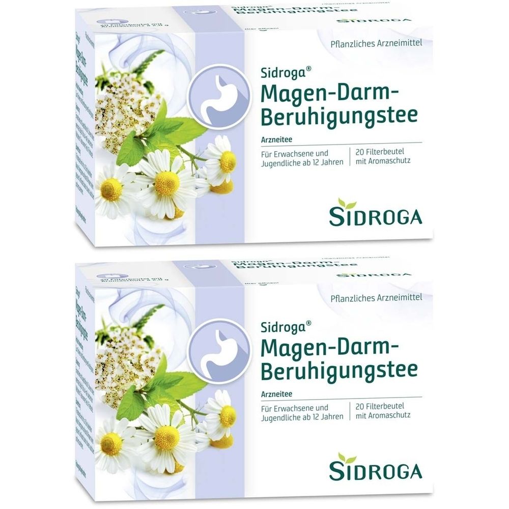 Sidroga Magen-Darm-Beruhigungstee Filterbeutel 2x20x2 g Tee