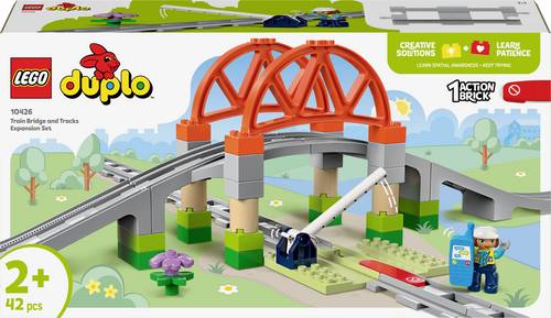 10426 LEGO DUPLO Eisenbahnbrücke und Schienen - Erweiterungsset