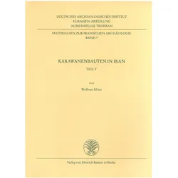 Karawanenbauten im Iran, Fachbücher von Wolfram Kleis