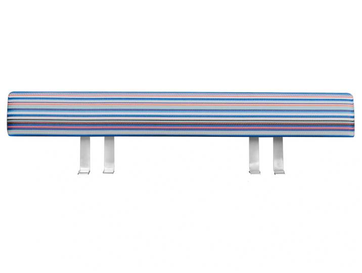 Rückenkissen Quadux, Textilene Gestreift, b 140 cm t 10 cm h 42 cm