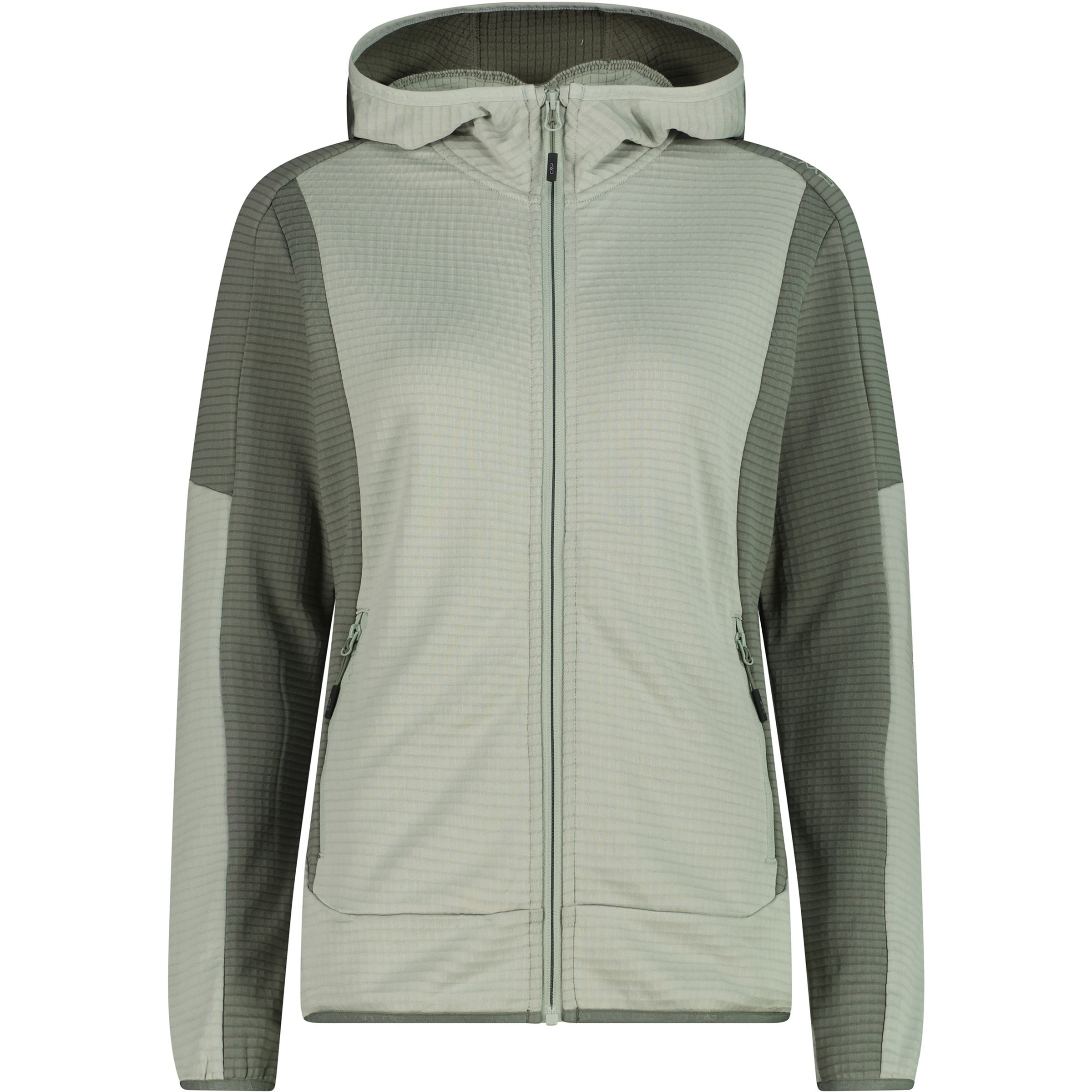 CMP Damen Fleecejacke grau Größe XS Trekking Elastisch