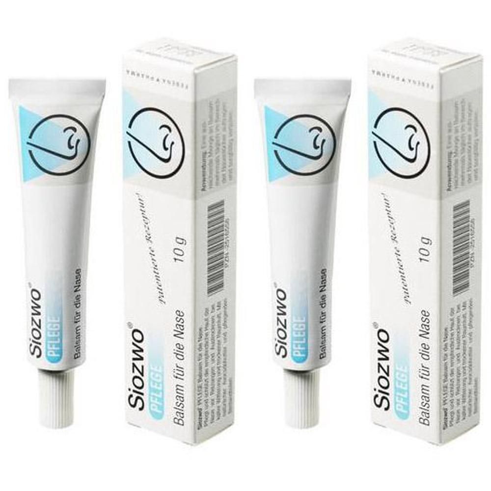 Siozwo Pflege Balsam für die Nase 2x 2x10 g
