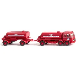 Wiking H0 Tankwagenhängerzug MB LP 333 Esso