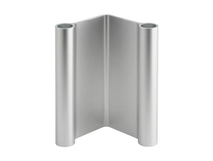 Muuto Paire de bougeoirs, 18 cm Aluminium