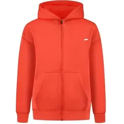 SMILODOX Zip Hoodie Lyanna, Größe S in Rot Rot