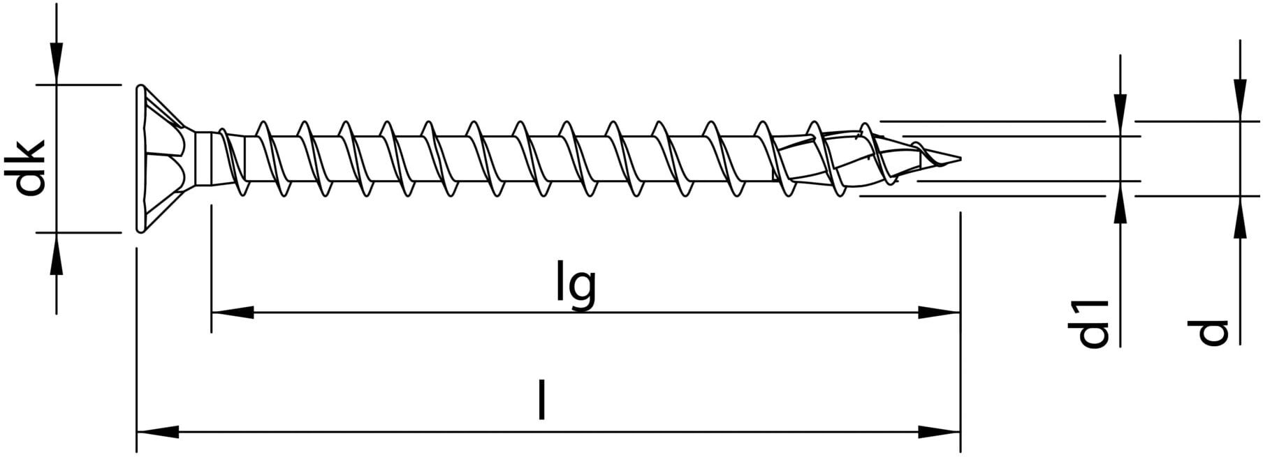 HECO-TOPIX-plus 3,5 x 35, Senkkopf, HECO-Drive, VVG, A3K 60279)
