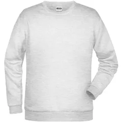 Herren Basic Sweatshirt "JN794" - S - ash