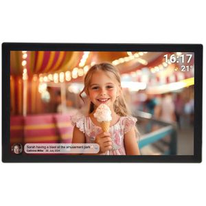 Denver Digitaler-Bilderrahmen PFF-3260, mit WLAN, 32 Zoll Touchscreen, 32 GB interner Speicher, schwarz