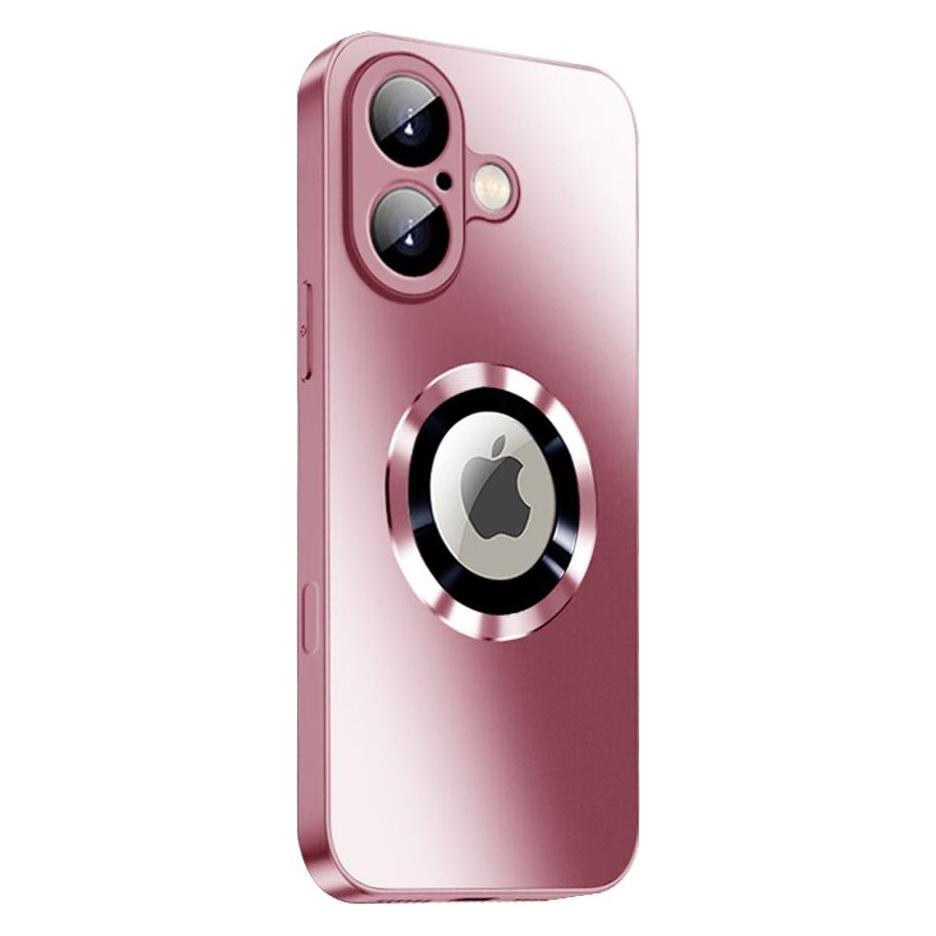 SIGN iPhone 17 Air Magnetic Case with Lens Cover & Logo View - Pink (Apple iPhone 17) (SN-TPU17ARosa)