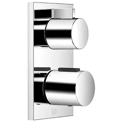 Dornbracht UP-Thermostat mit Einweg-Mengenregulierung, 36425670-93, Farbe: Chrom gebürstet
