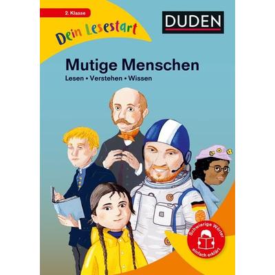 Dein Lesestart - Mutige Menschen, Gebundene Ausgabe von Britta Vorbach,Annett Stütze,Helen Seeberg, Duden ein Imprint von Cornelsen Verlag GmbH,