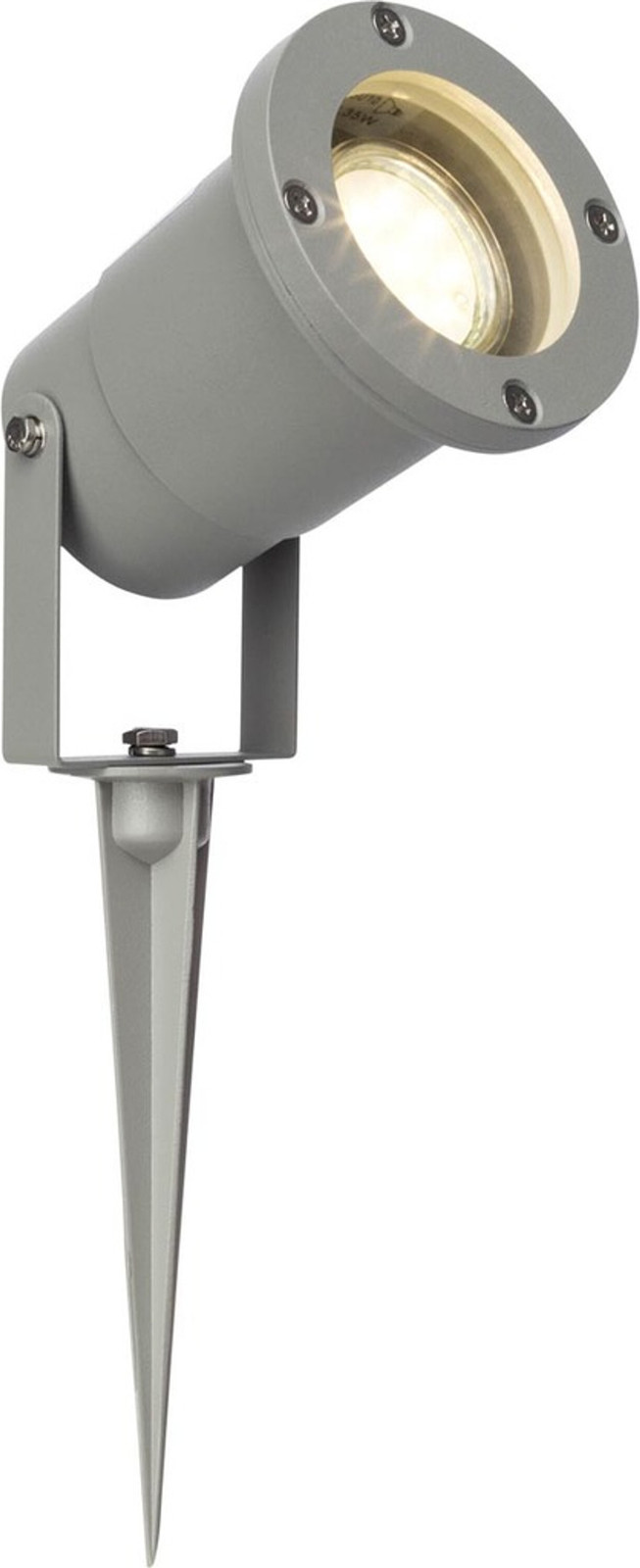 Brilliant Janko LED buitenlamp met grondpen, grijs