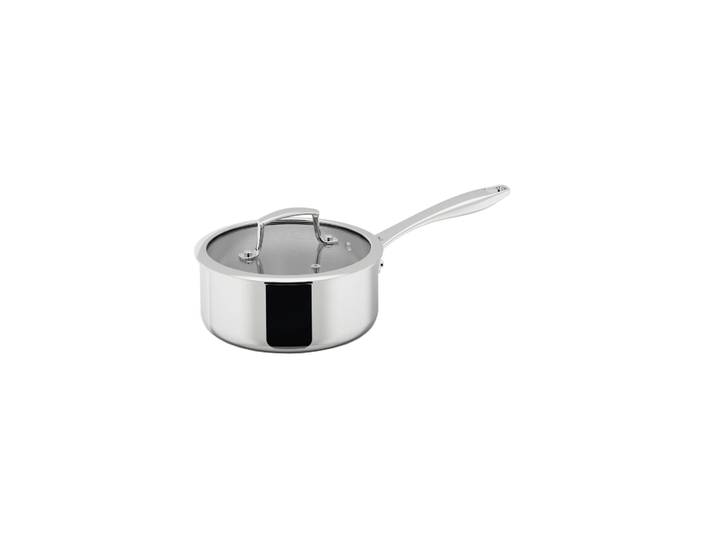 Dorre Casserole Trivence Acier inoxydable, couvercle en verre, 2 L