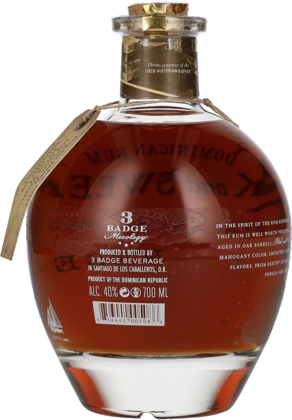 Kirk and Sweeney RESERVA Dominican Rum 40% Vol. 0,7l