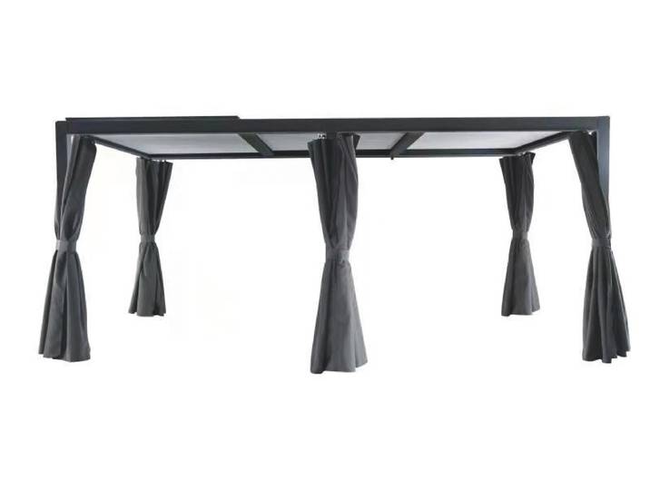 Creador Kiosko XL Pavillon Aluminium Matt grey 300x540x230 cm
