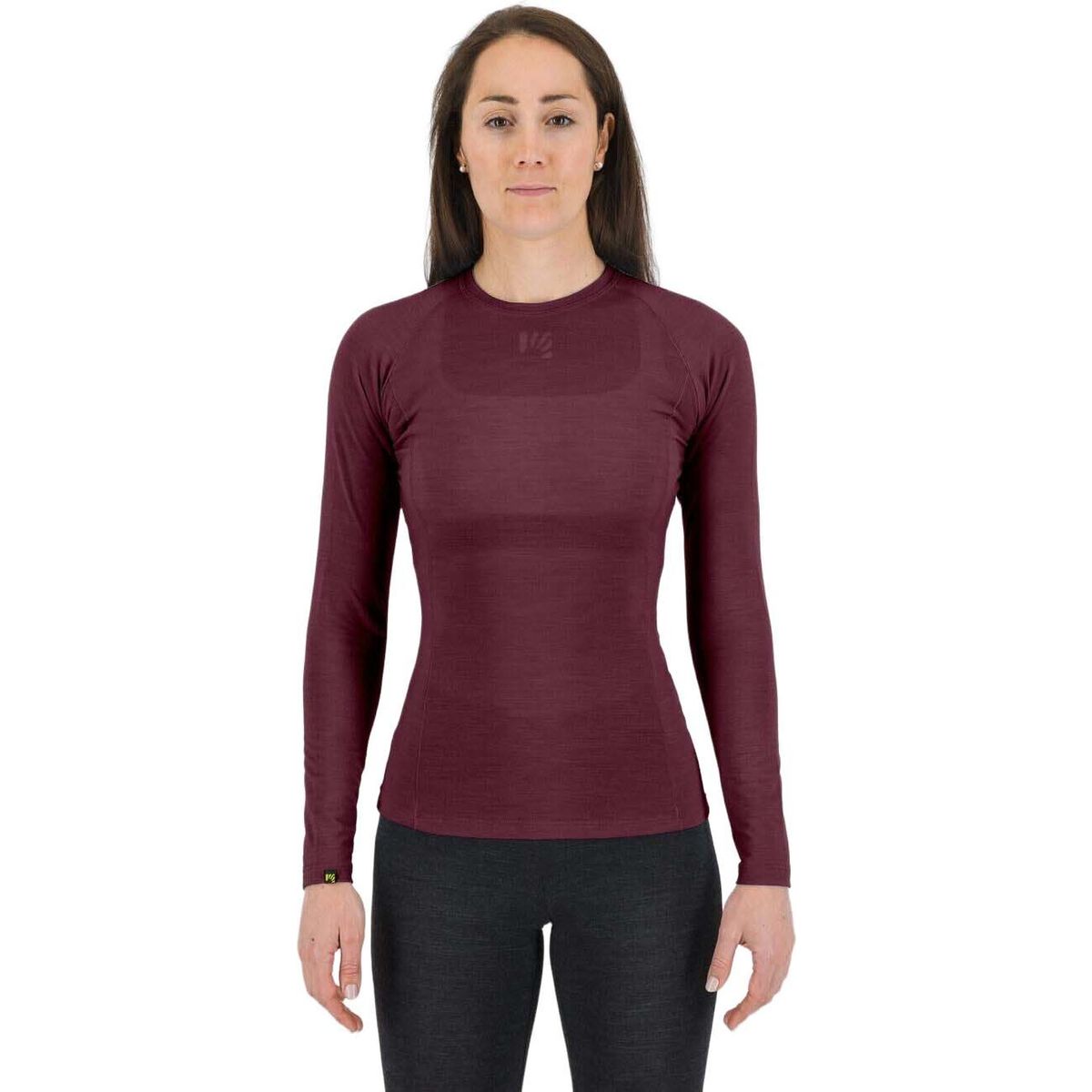 Karpos Dinamico Merino 180 W Jersey LS crimson (080) S 2532099-080-S