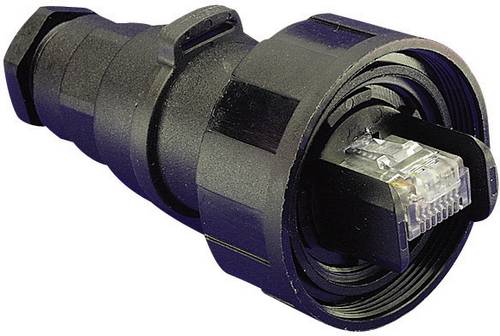 Bulgin PX0834/B Sensor-/Aktor-Steckverbinder, unkonfektioniert Stecker, gerade Polzahl Sensoren: 8P8C 1St.