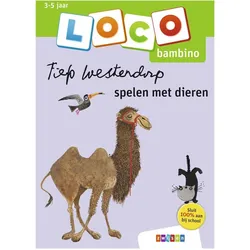 Loco Bambino Fiep Westendorp spielt mit Tieren