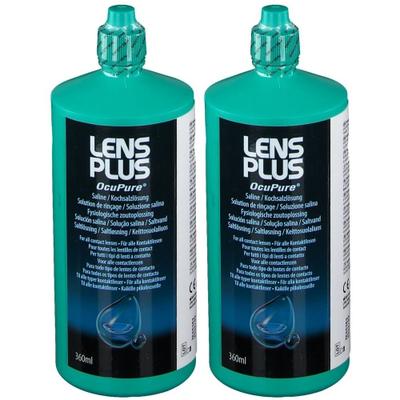 Lens Plus Ocupure Kochsalz x2 2x360 ml Lösung