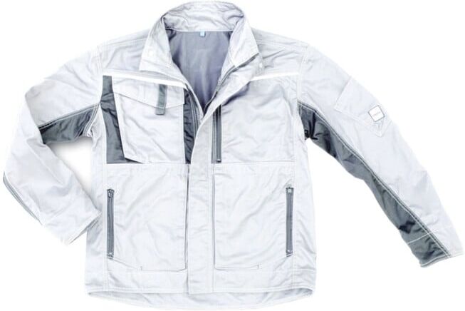 Excess Veste de travail Champ, taille 2XL, blanc/gris (221-2-41-23-WG-2XL)