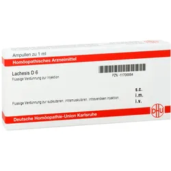 Lachesis D 6 Ampullen 8X1 ml