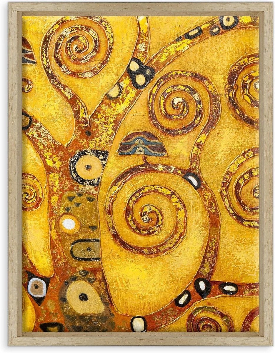 Canvas schilderij met illustratie voor volwassenen