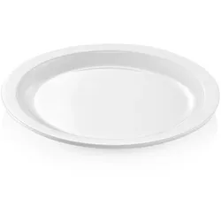 WAS Germany - Teller Set 12-teilig, flach, schmaler Rand, Ø 27 cm, Melamin