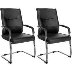 2er Set Besucherstuhl Hobart