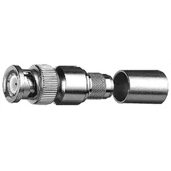 Telegärtner BNC-Kabelstecker Crimp G37 50 Ohm, crimp/crimp, Professional, A3326, G37 (2.7/7.25), Audio Stecker