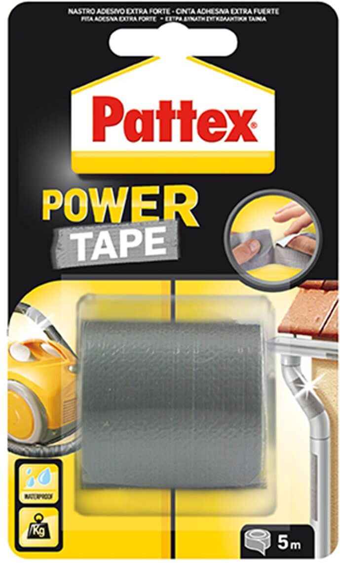 Pattex power-tape adesivo cinzento 50 x 5 m