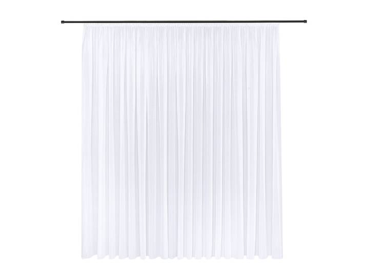 Gardine GERSTER Alina Gr. 6, weiss (weiß), B:450cm H:245cm, Wirkware, Polyester, Gardinen, Gardine, Pflegeleichte, matte Effekt-Webware