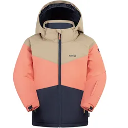 Kamik, Mädchen, Skijacke, Kid's Lara (104), Orange, Mehrfarbig