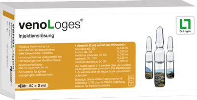 Dr. Loges + Co. GmbH VENOLOGES Injektionslösung Amp. 50X2 ml 12355027