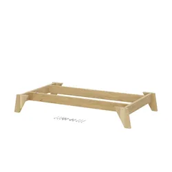 smart Fußset für den Kleiderschrank  Oslo , holzfarben , Maße (cm): B: 104 H: 14 T: 55.0