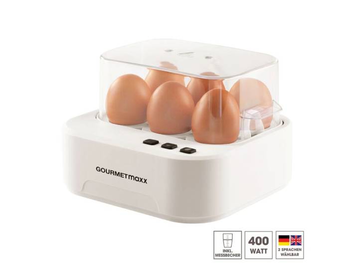 Gourmetmaxx Eierkocher für 1 bis 6 Eier