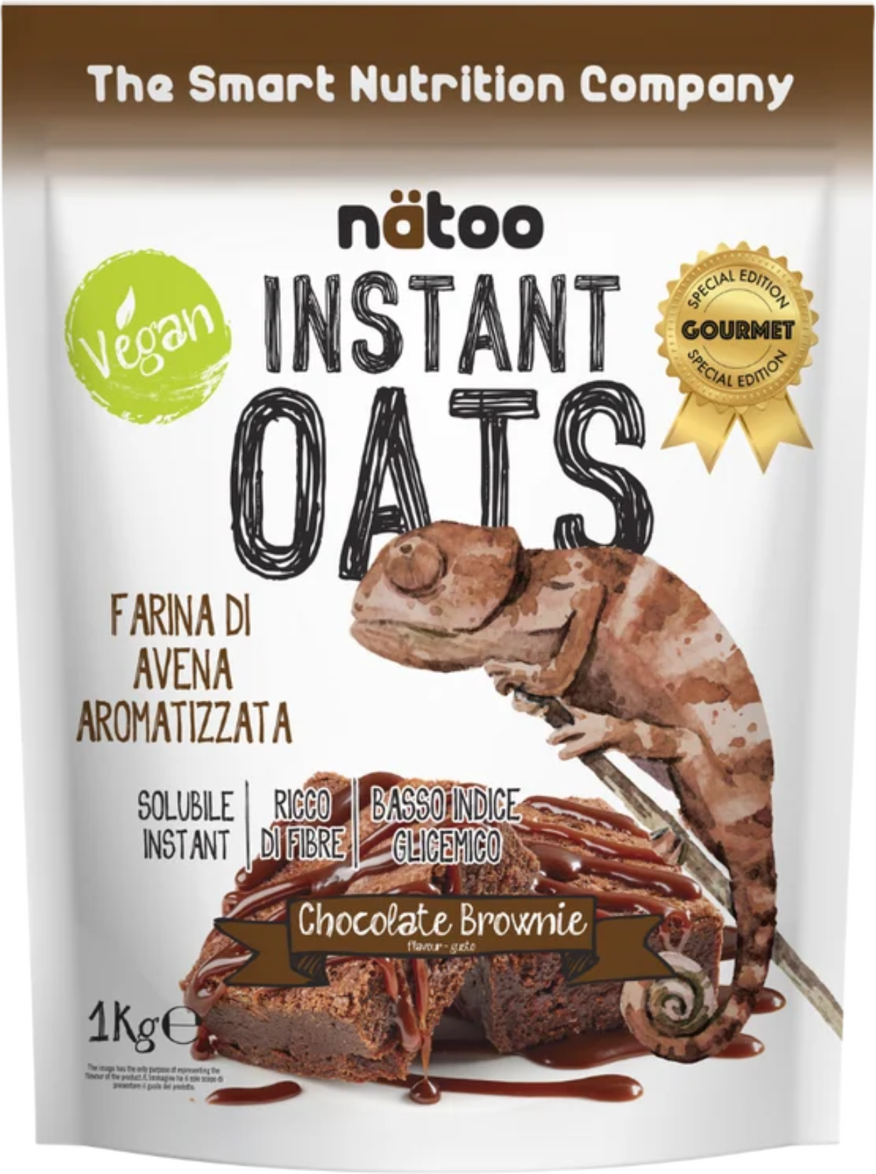 NATOO Instant Oats Aromatizzata 1000 Grammi 
