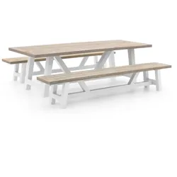 Bellagio Bresimo 260 cm Picknick Sitzgruppe 3-teilig