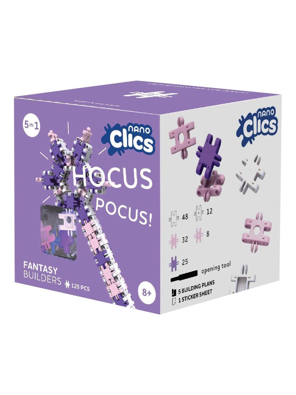 Clics - Nano - Fantasy Builders 125 pcs.
