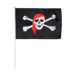 Bartl Piraten-Stockflagge 30 x 40 cm 243715
