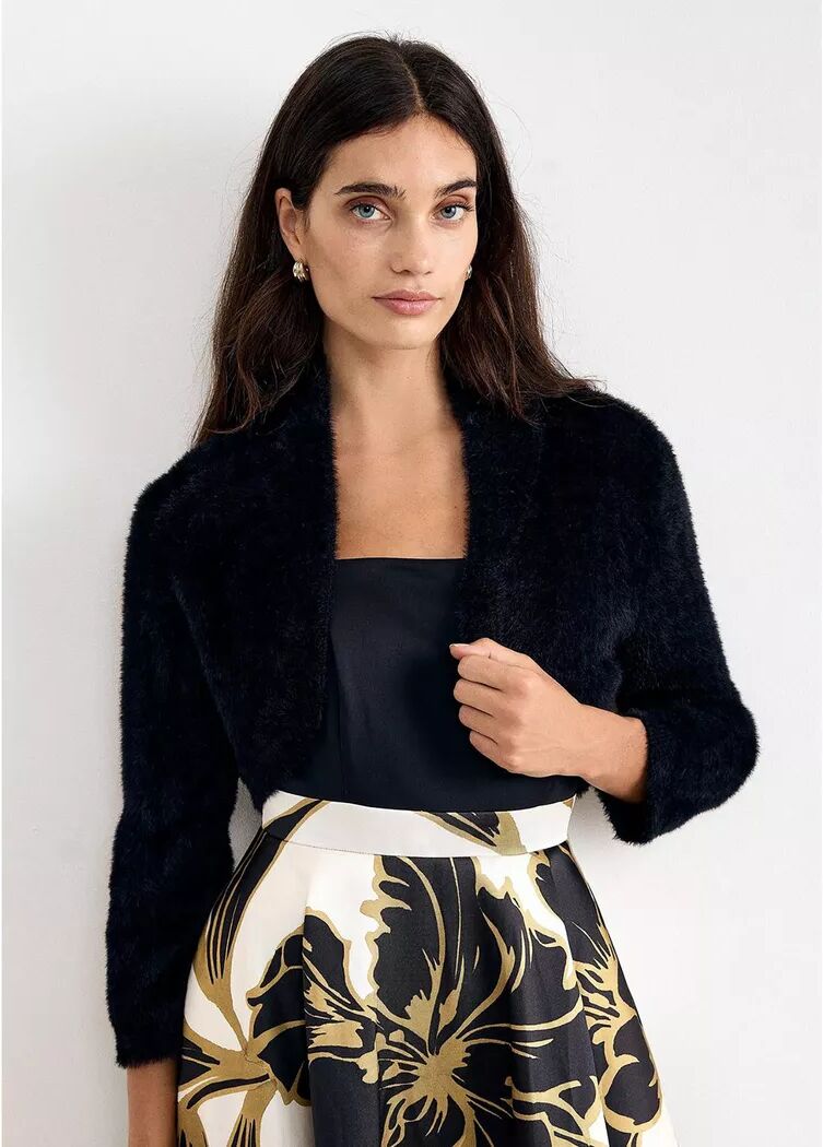 Phase Eight - Bolero, 3/4-Arm, für Damen, Schwarz, Größe 40