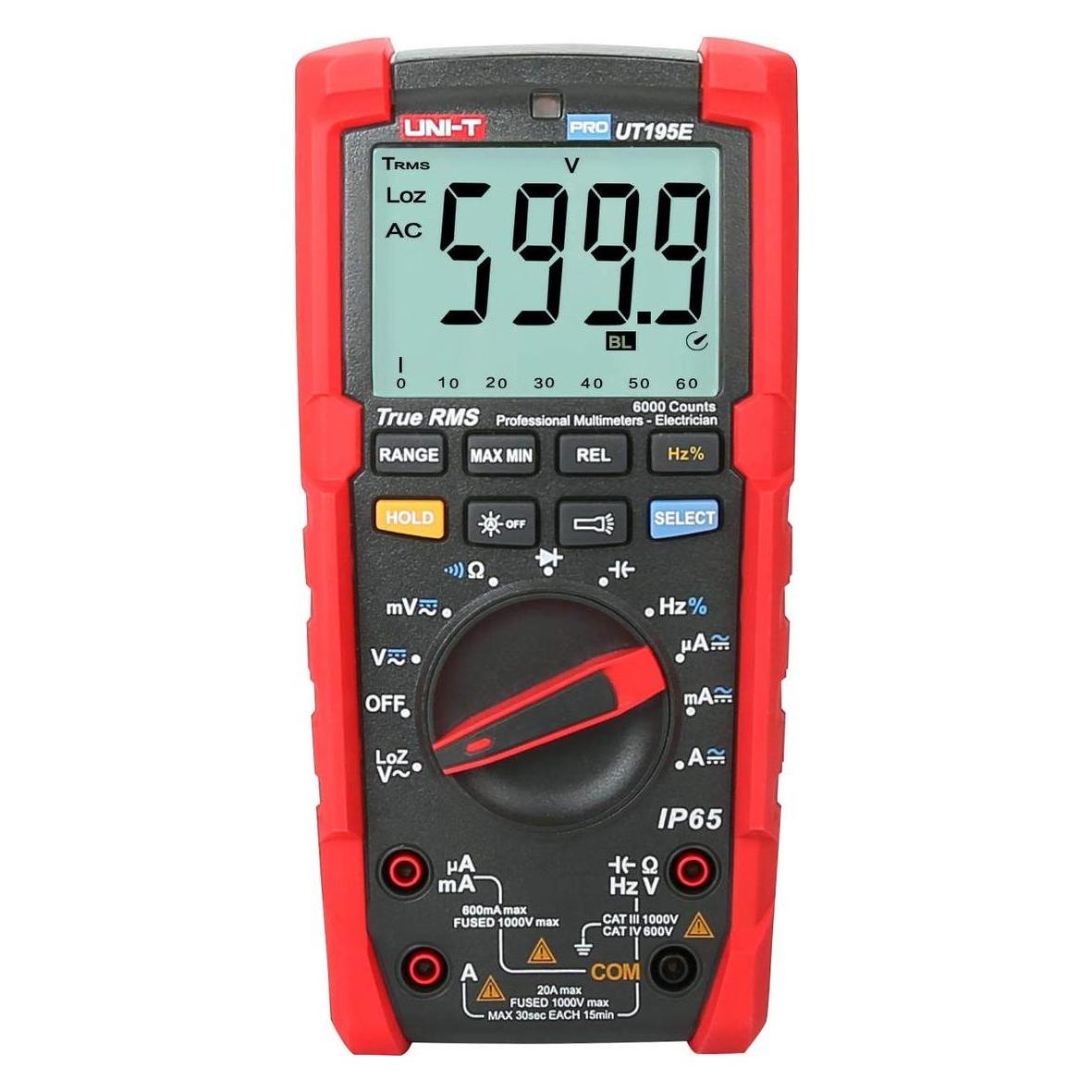 Vorel UNI-T UT191T-multimeter - T23H6 (CAT III 1000V, Hand-Multimeter) (T23H6)