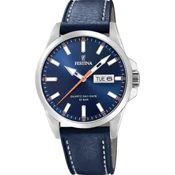 Festina Quarz Herren Klassik F20358/3 - blau - 41.0mm