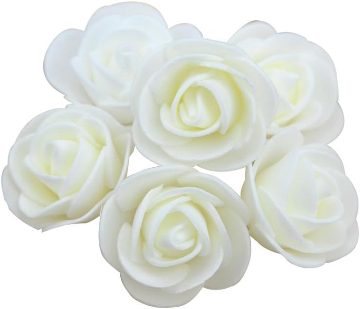 500 stuks Kunstrozenkoppen Mini Schuimrozen voor Bruiloft en Decoratie