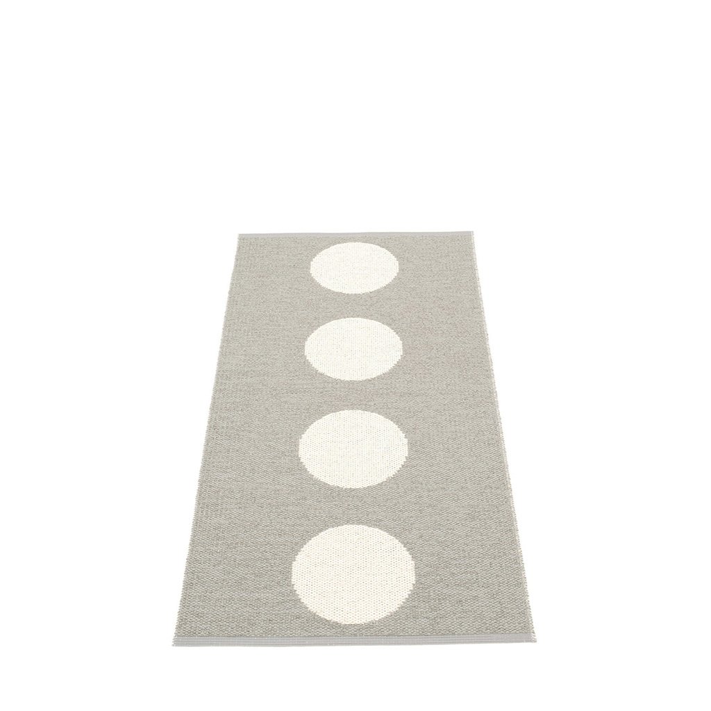 pappelina Vera Outdoor-Teppich - warmgrau / vanille (70 x 150cm) 70 x 150cm VE9D715