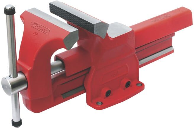 KS Tools Étau à mors parallèles sans plateau tournant, 90 mm (914.0026)