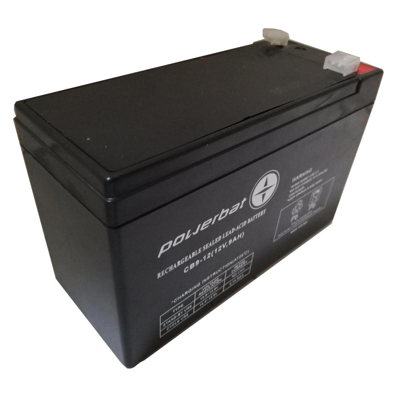PowerBat AGM-Batterie CB 12 V 9 Ah (9000 mAh) (POWERBAT)
