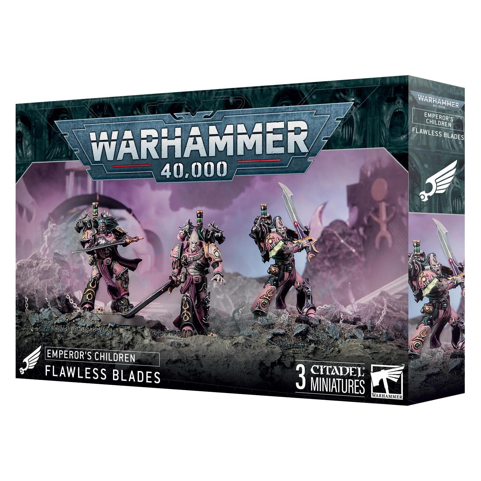 Games Workshop Warhammer 40k - SMC Emperor's Children Lames Infaillibles (Kunststoff) (37-07)