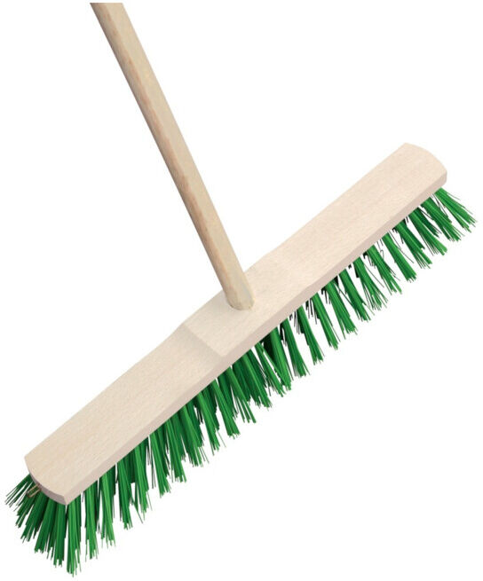 floraworld Balai de jardin et de rue avec manche, élaston, 50 cm (010682)