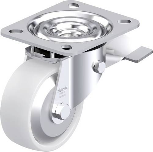 Blickle 749325 L-PO 80R-ST-FA Stahlblech-Lenkrolle Rad-Durchmesser: 80mm Tragfähigkeit (max.): 220kg 1St.