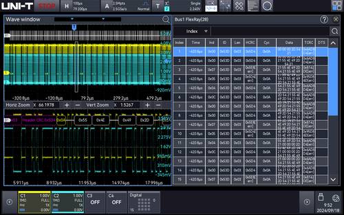 Uni-T MSO3000X-FLEX Mess-Software